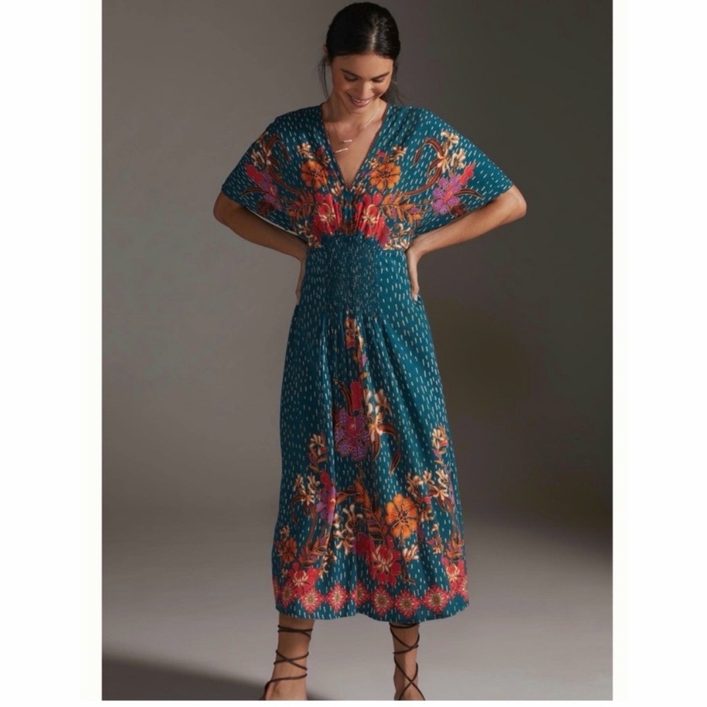Anthropologie Blank Bl^nk London Kaftan Dress